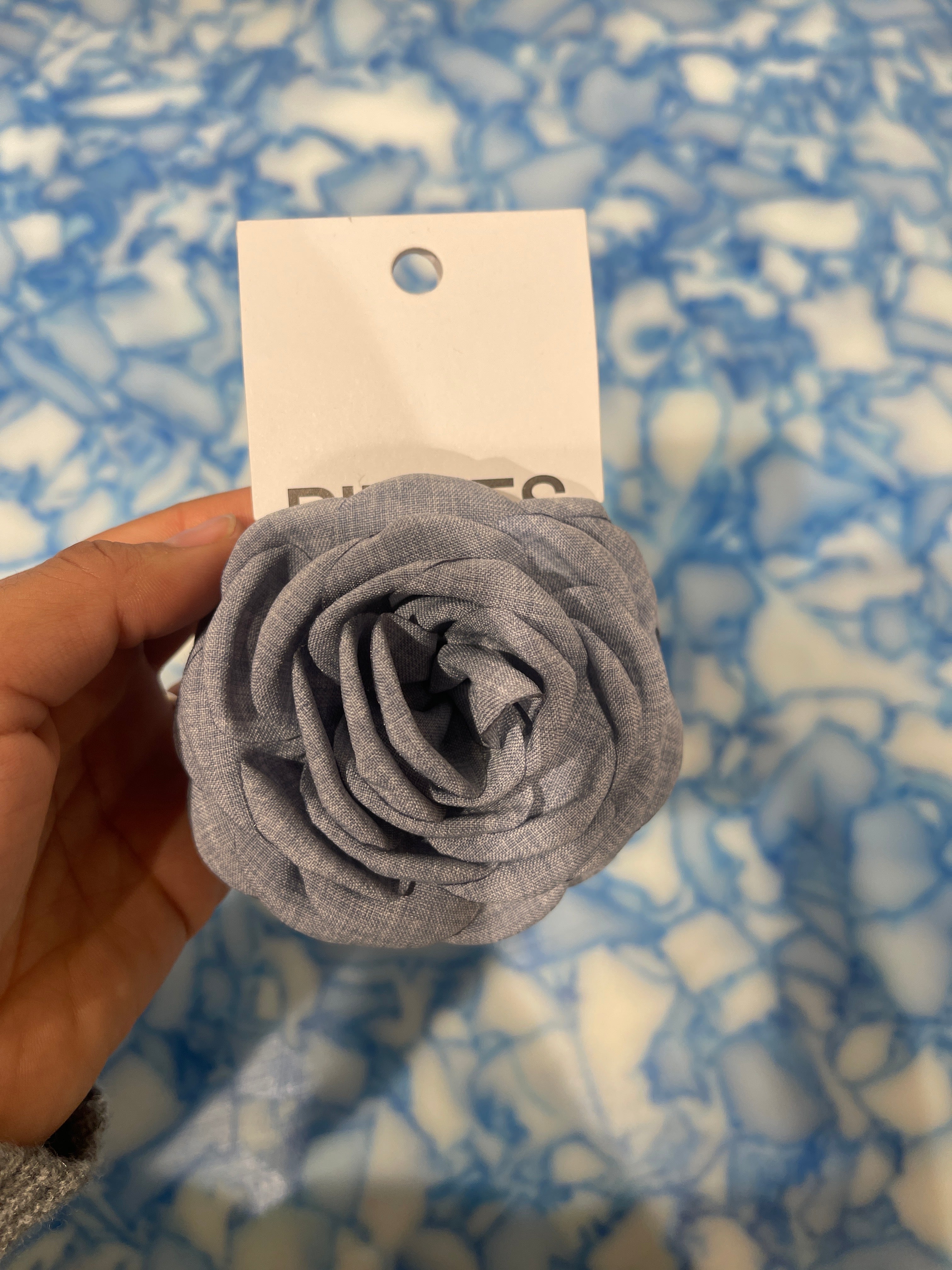 PCROSA Hair Accessory - Light Blue Denim